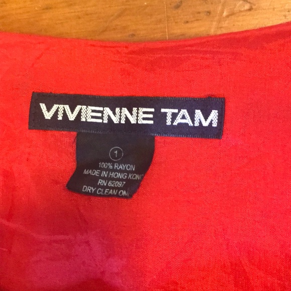 SOLD Vintage Vivienne Tam Dress - Picture 5 of 8